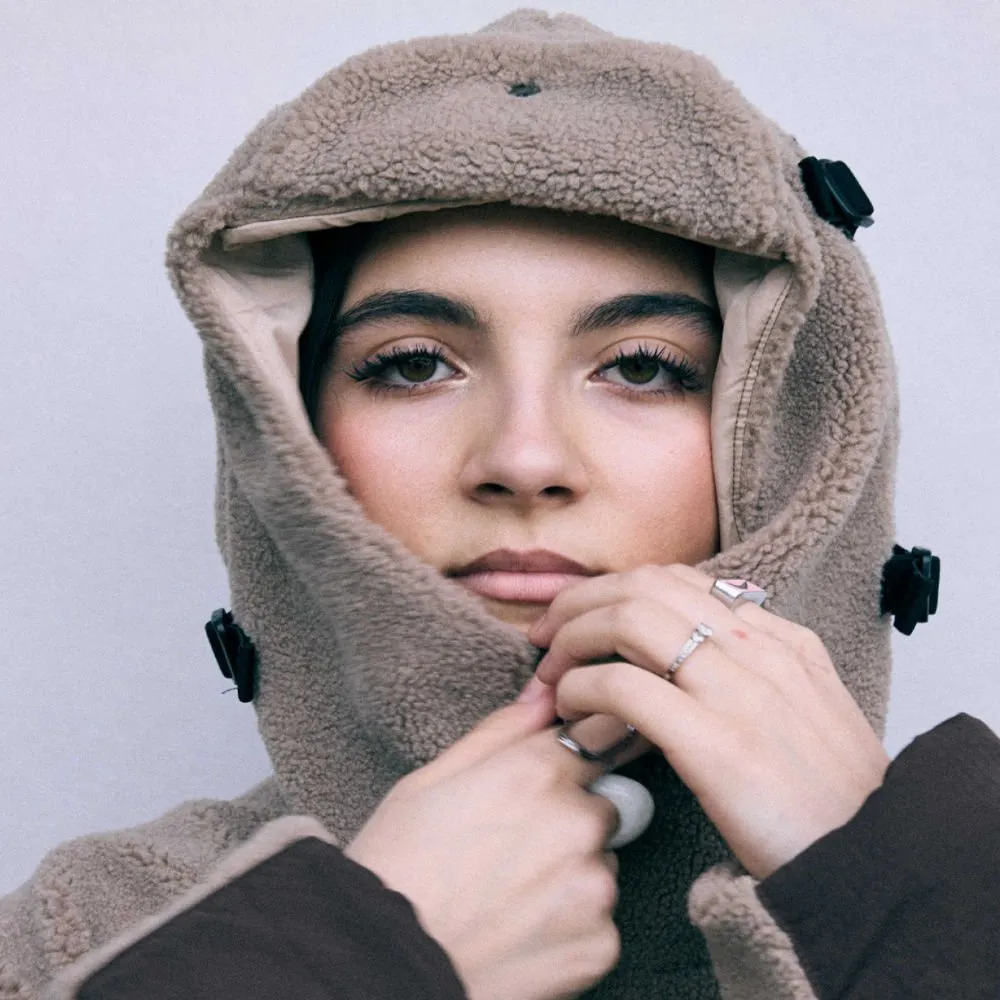 Keep It Clean Sherpa jacket Mocka brown