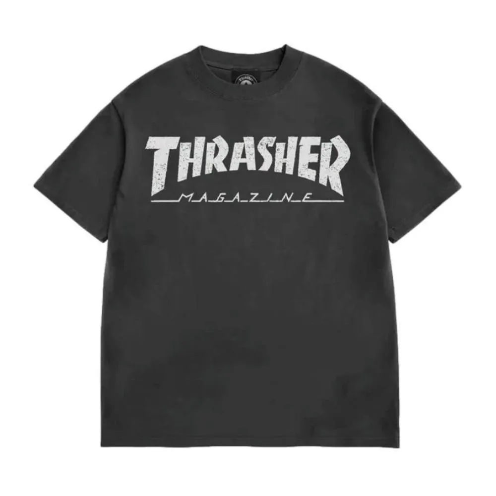 Thrasher t-shirt Vintage logo black