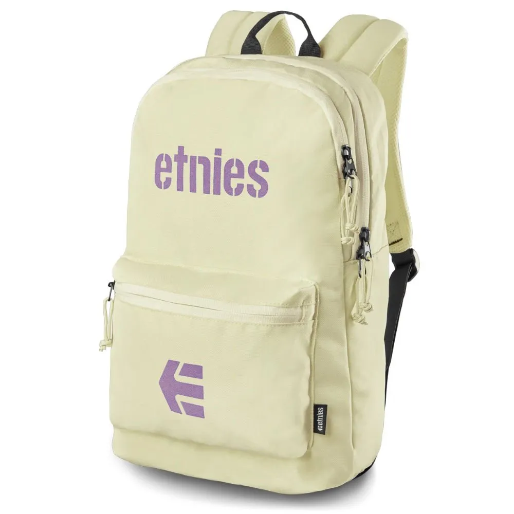Etnies Fader print backpack natural