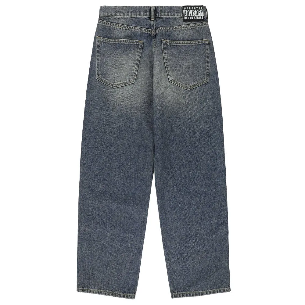 Keep It Clean Relaxed pants blue vintage