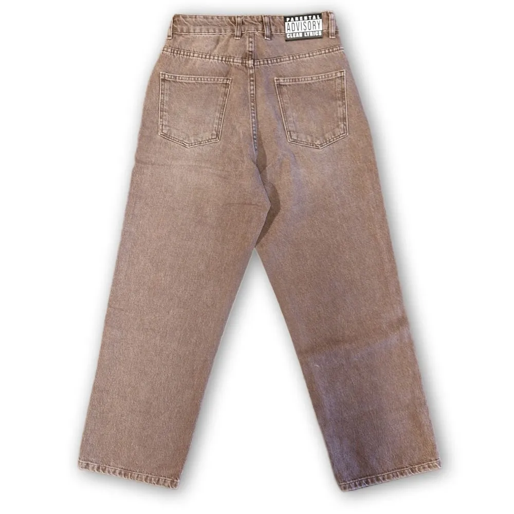 Keep It Clean Loose pants Smoke wash