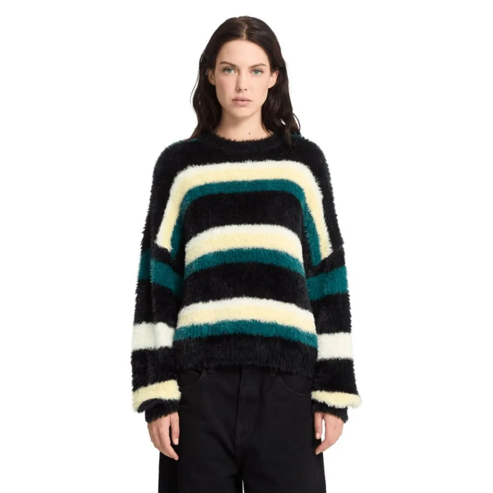 Volcom Women Sweater Hairy up Multi