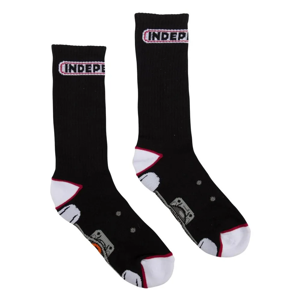 Independent socks Truck crew black