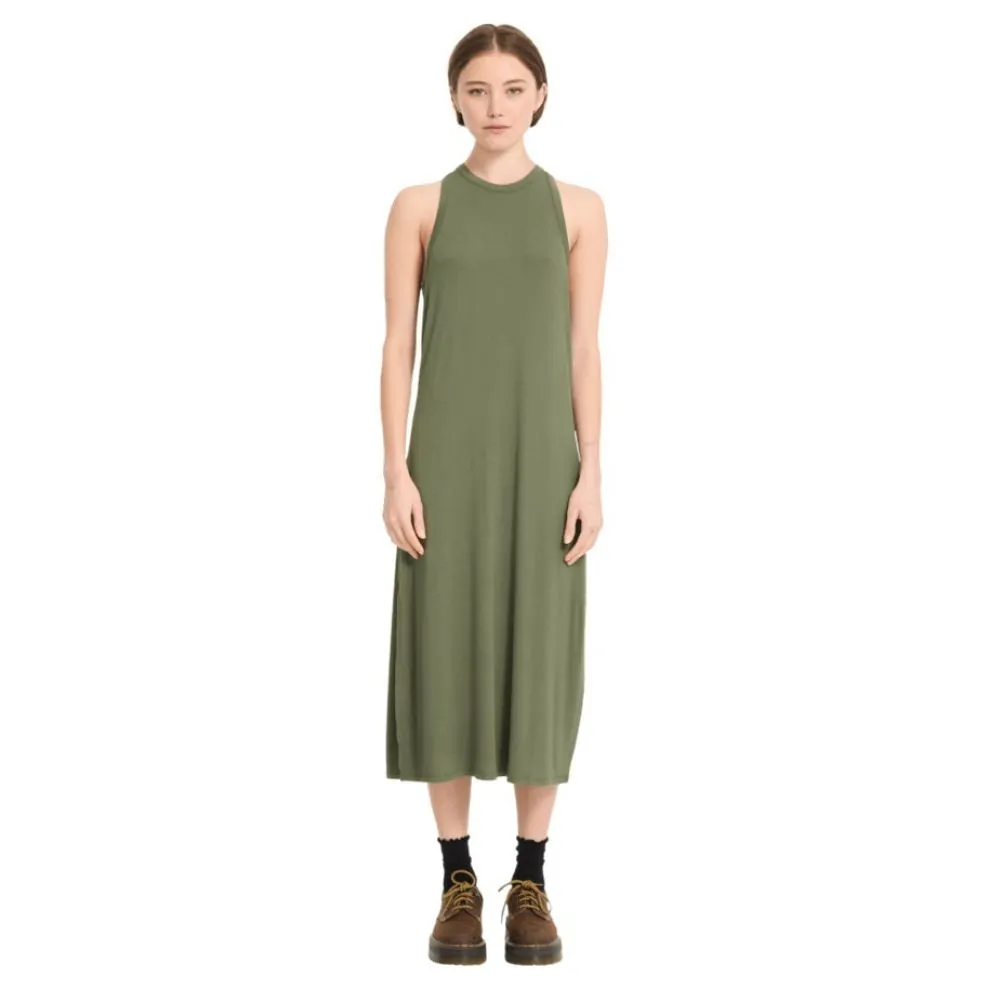 Volcom Women Stonelight Dress Bayleaf