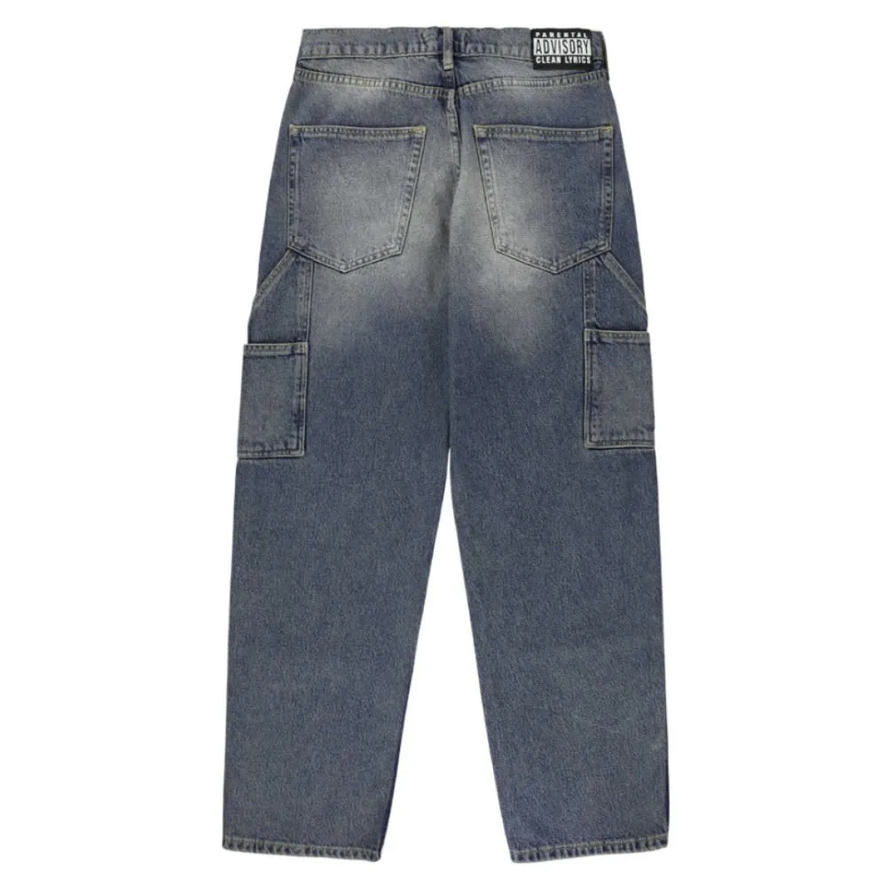 Keep It Clean Relaxed Carpenter pants blue