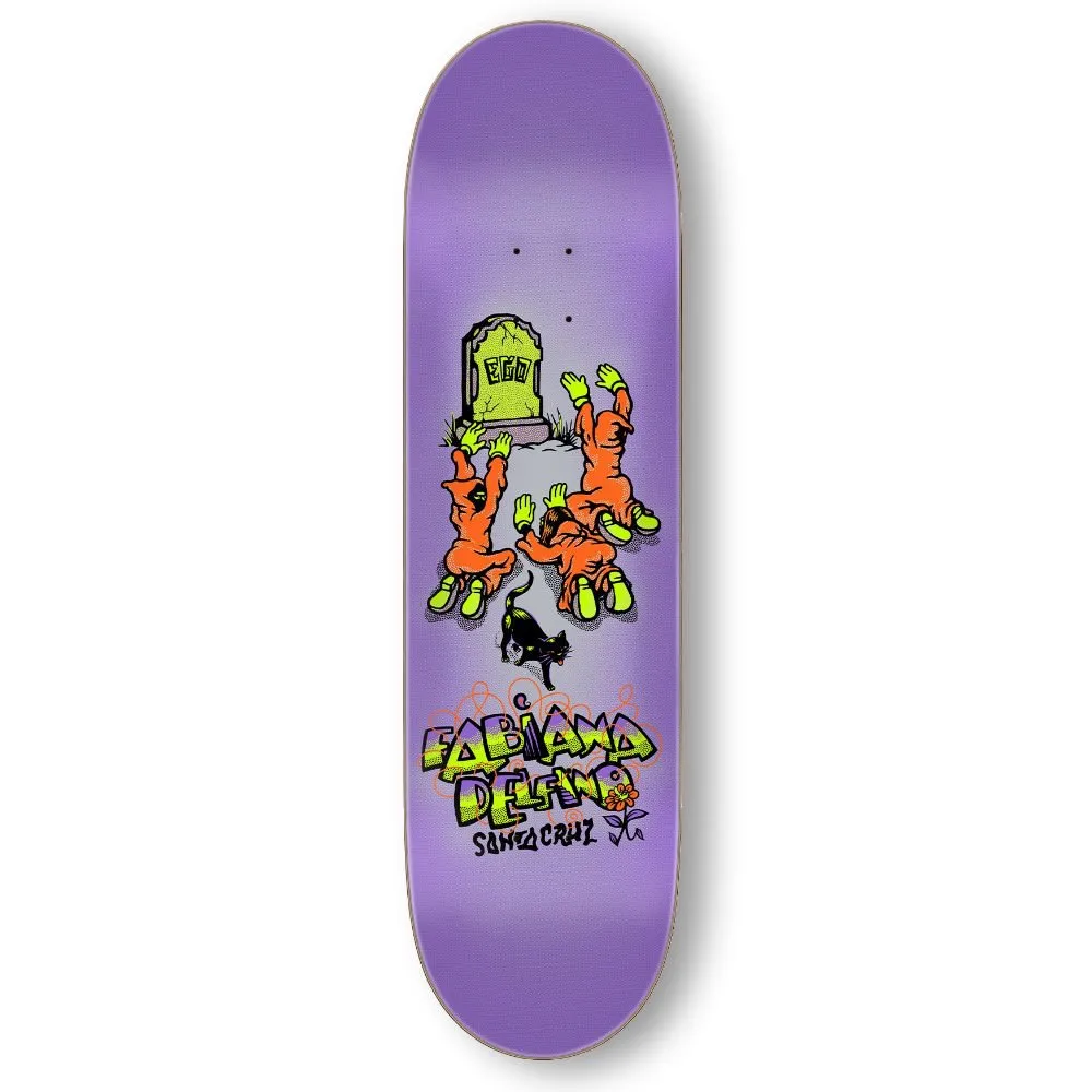 Santa Cruz deck Delfino Ego feelbase 8.25
