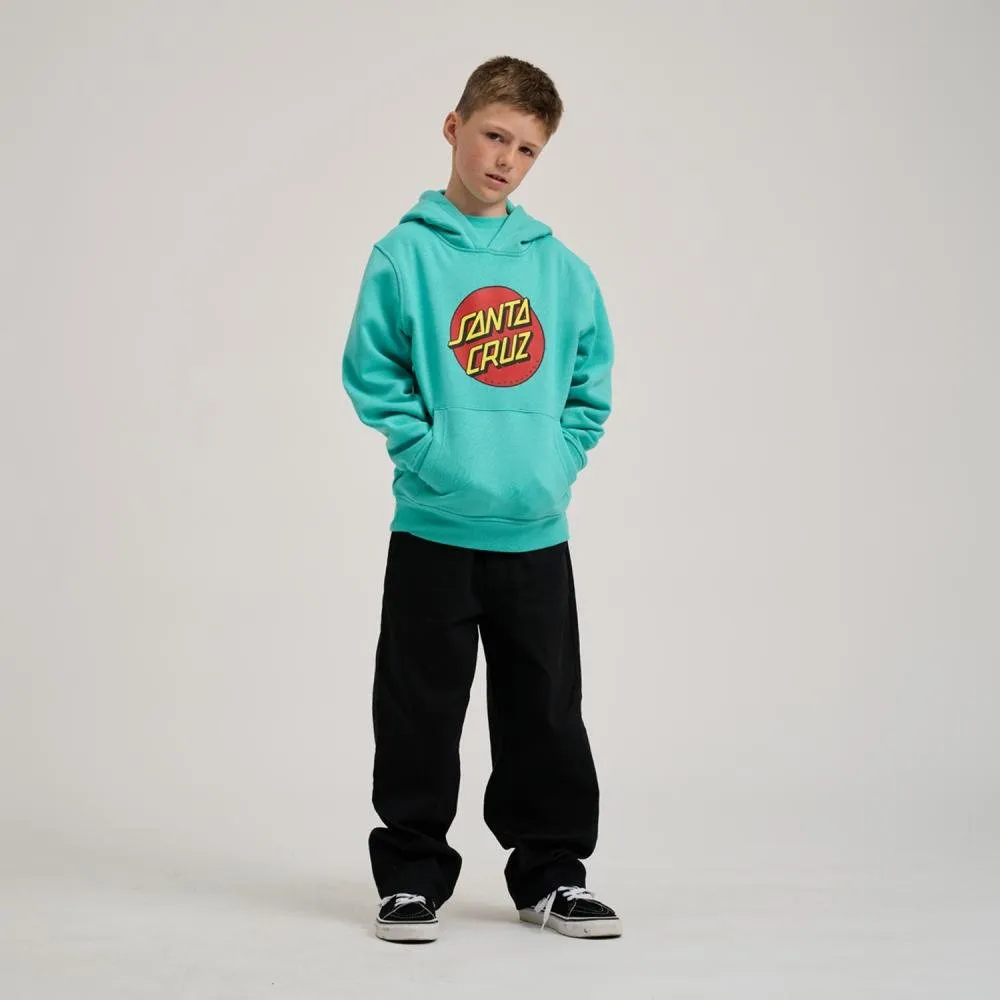 Santa Cruz Youth hoodie Classic dot Pool blue