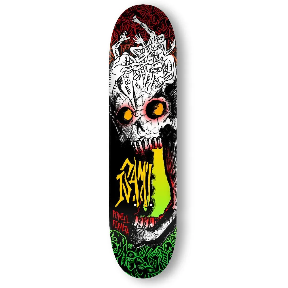 Powell Peralta deck Isamu Yamamoto Skull 8.0