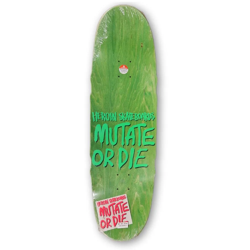 Heroin deck Mutant Razor Egg orange 9.5