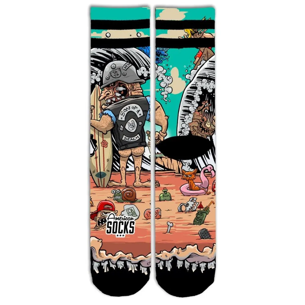 American socks Son of a beach