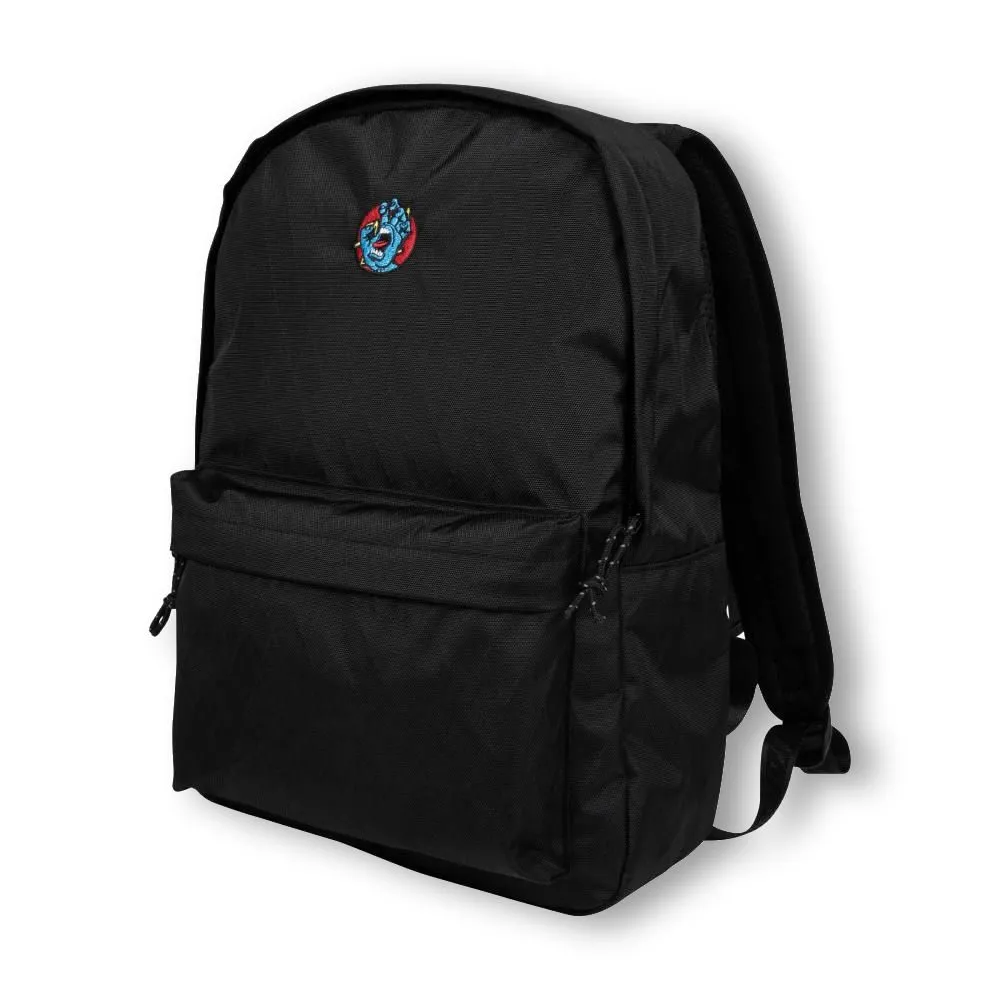 Santa Cruz Backpack Hand Dot Emb Black