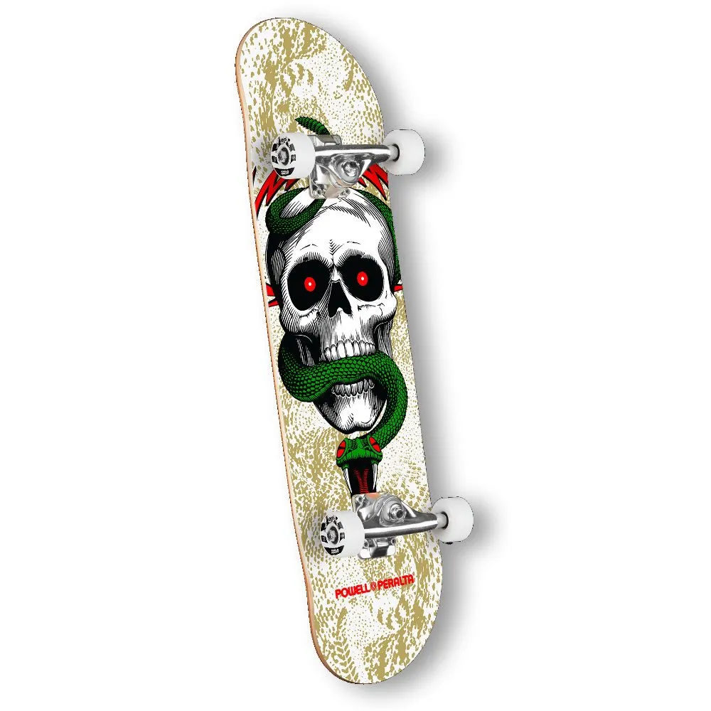 Powell Peralta Complete Skull & snake gold 7.75