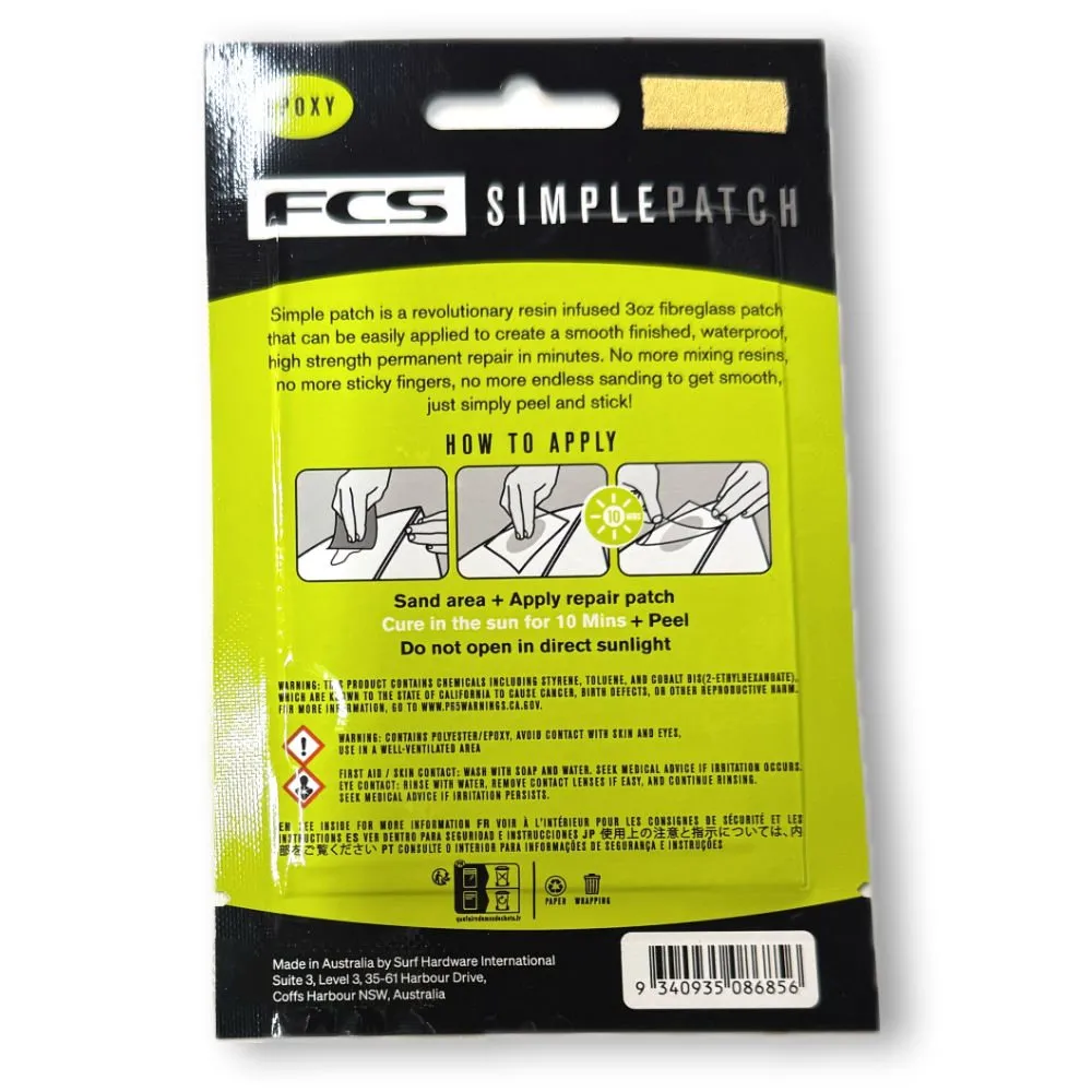 FCS Repair Patch Epoxy Regular