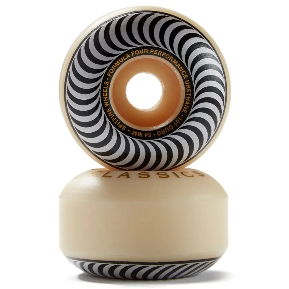Spitfire Wheels F4 Classic natural silver 54 mm 101A